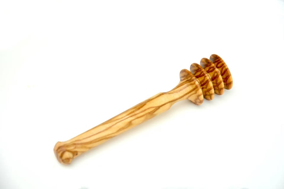 Rustikaler Honiglöffel Drizzler Stick / Honiglöffel aus Holz, Geschenk für Mama